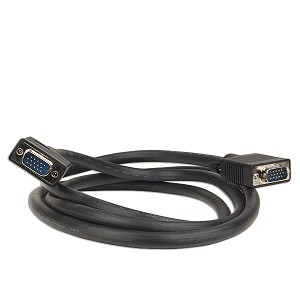 6' 15-pin SVGA (M) to (M) Video Cable (Black)